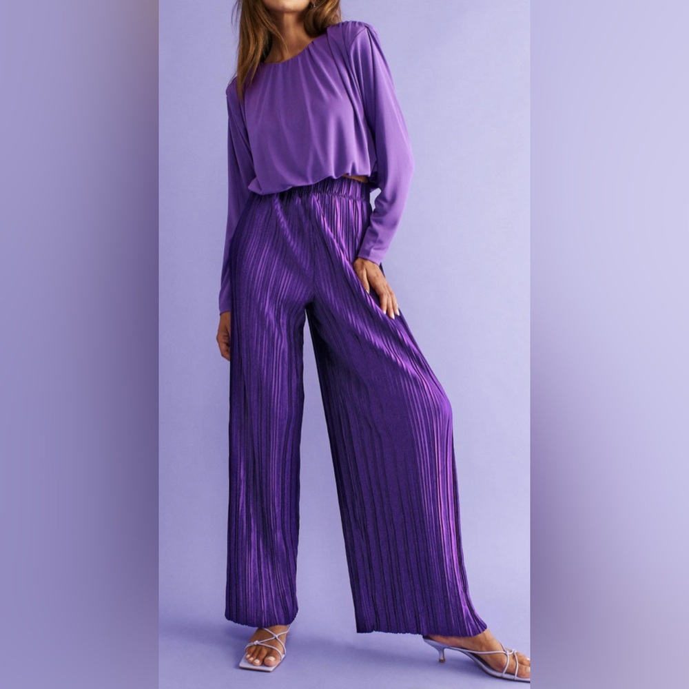 Elegant Purple Women's Set